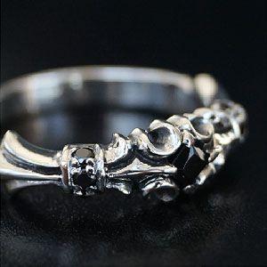 シルバーリング 指輪 メンズ フレア・百合 シルバーアクセサリー r0651 |  | 02
