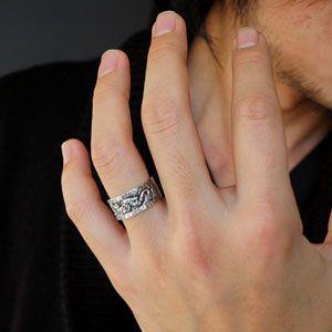 シルバーアクセサリー シルバーリング メンズ 指輪 龍 ドラゴンリング r0663 |  | 05