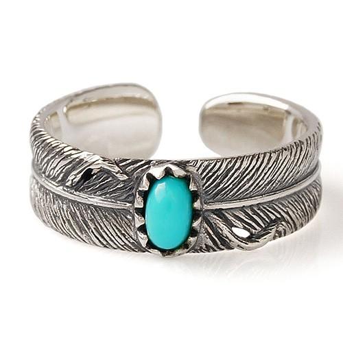 シルバーアクセサリー ターコイズ ASUS ネイティブ シルバーアクセサリー リング ターコイズ