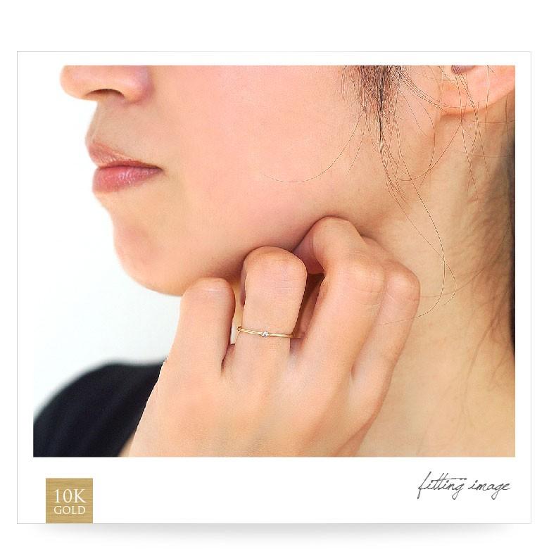 10金 ひと粒リング r0791 ジュエリー リング・指輪 K10・10金 レディース シンプル |  | 07