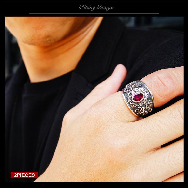 シルバーリング型アクセサリー K-SMITH シンプル 槌目 リング 11～21号 シルバーアクセサリー