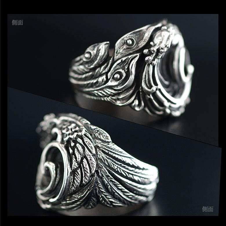 鳳凰リングr0805 シルバーアクセサリー メンズ リング シルバー メンズ