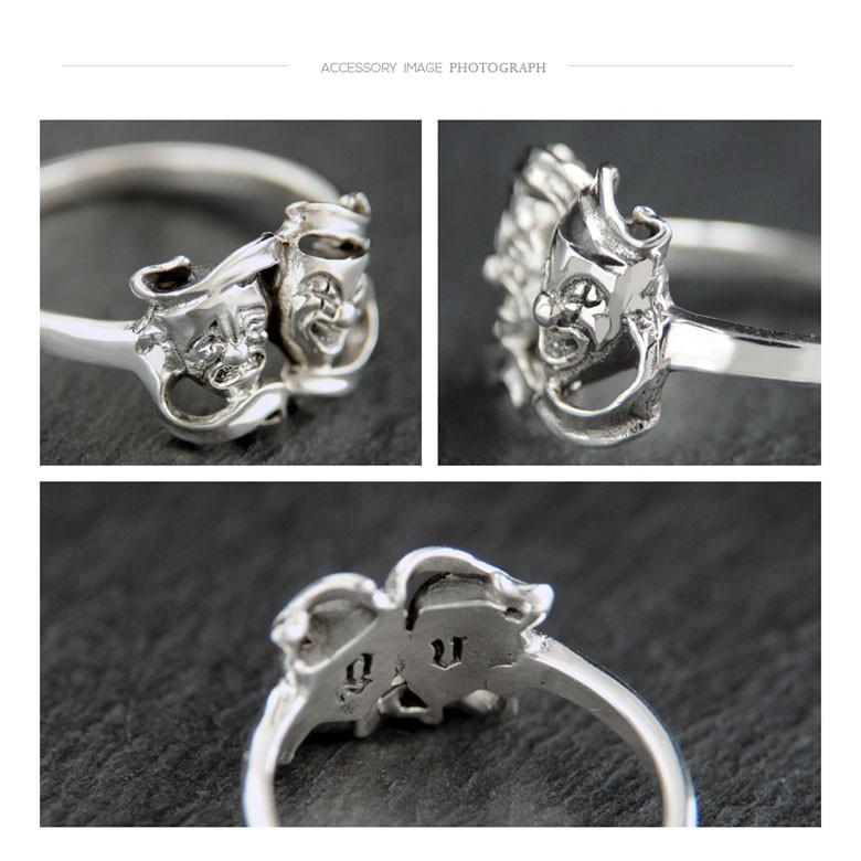 シルバーリング r0831 シルバーアクセサリー リング メンズ ツーフェイス |  | 03