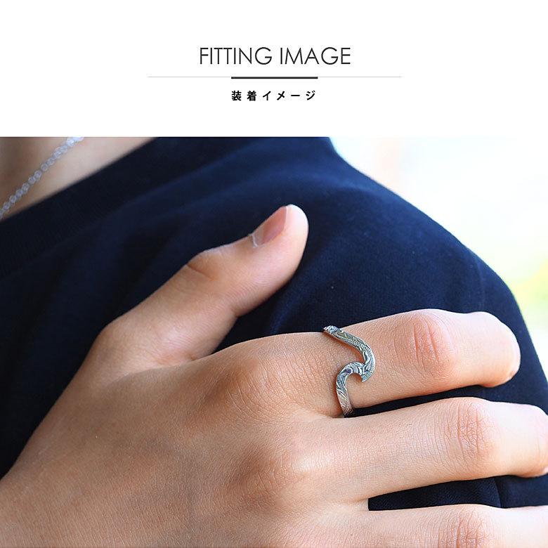 ハワイアン波リング r0846 シルバーアクセサリー リング 男女 ハワイアン波リング r0846 シルバーアクセサリー リング 男女