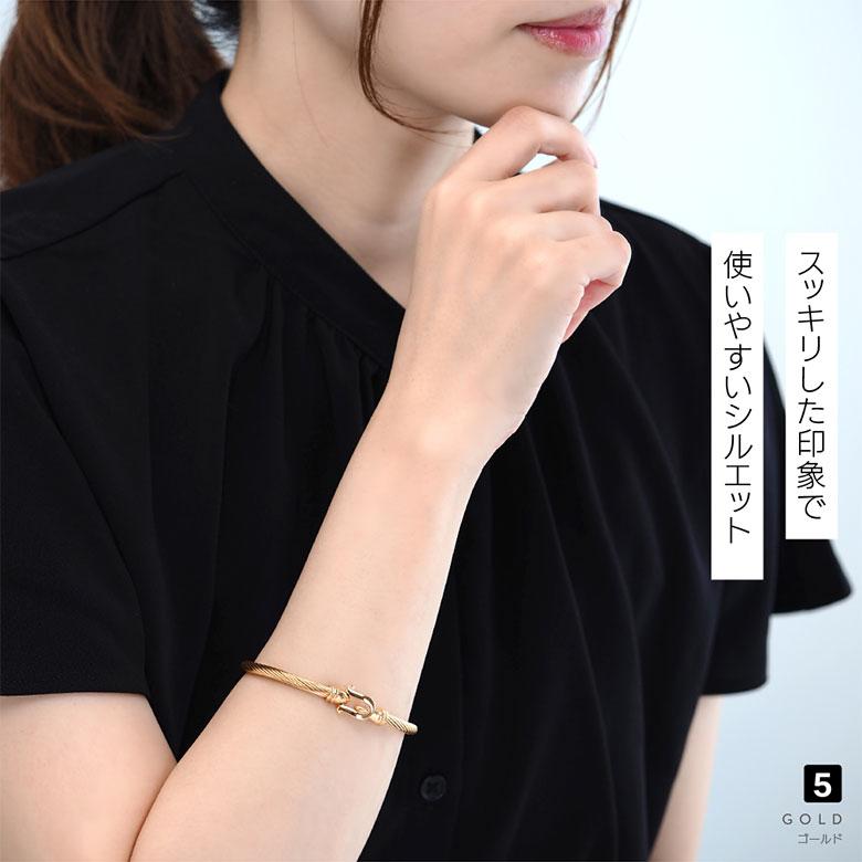 ホースシュー ブレスレット ステンレス メンズ レディース