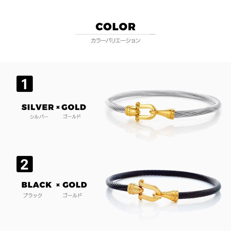 ホースシューシャックル使用　ブラス製　ブレスレット　新品未使用！ セール】blackdia ocean ホースシューブレスレット