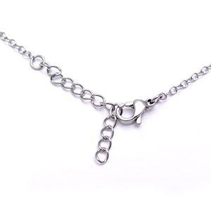 ステンレスアクセサリー ネックレス・チェーン ステンレスチェーン あずき シルバー・ローズゴールド sc0022 4cmアジャスター付き |  | 05