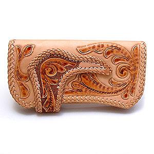 財布 サイフ カービング 唐草 バイカーズ 長財布 ウォレット so0412 |  | 03