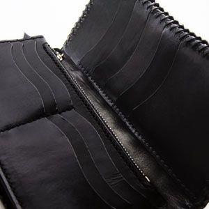 シルバーアクセサリー メンズ ウォレット 財布 黒・ブラック パイソン・蛇 コンチョ ターコイズ・オニキス so0501 |  | 03