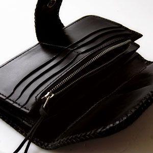 シルバーアクセサリー メンズ ウォレット 財布 黒・ブラック パイソン・蛇 コンチョ ターコイズ・オニキス so0501 |  | 04