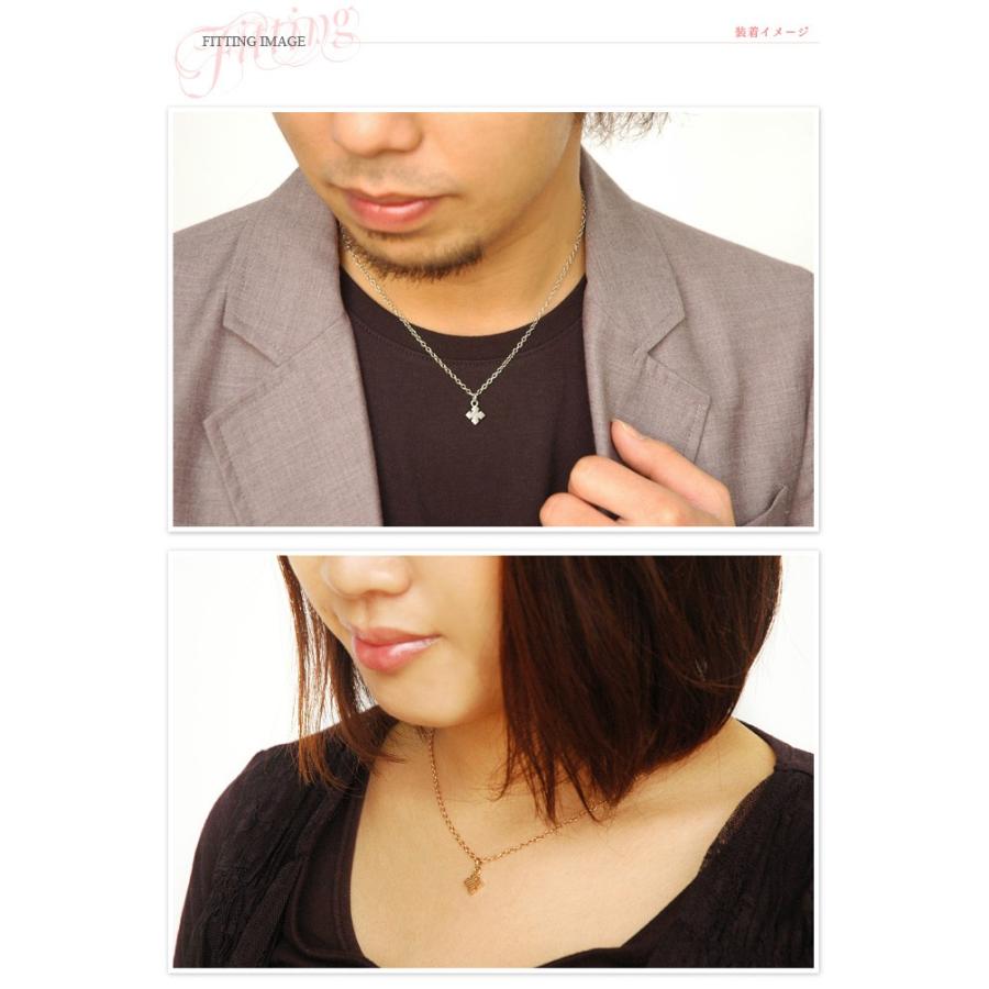 ペアネックレス ステンレスネックレス クロス グラフィック ケネディ spe0190-pair チェーン付きペアセットの画像
