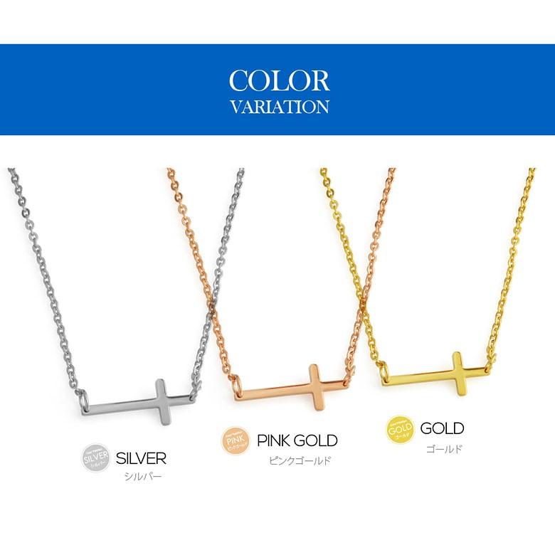 サージカルステンレス spe0355 ステンレスアクセサリー ネックレス ステンレス 男女兼用 クロス ステンレスチェーン付き |  | 03
