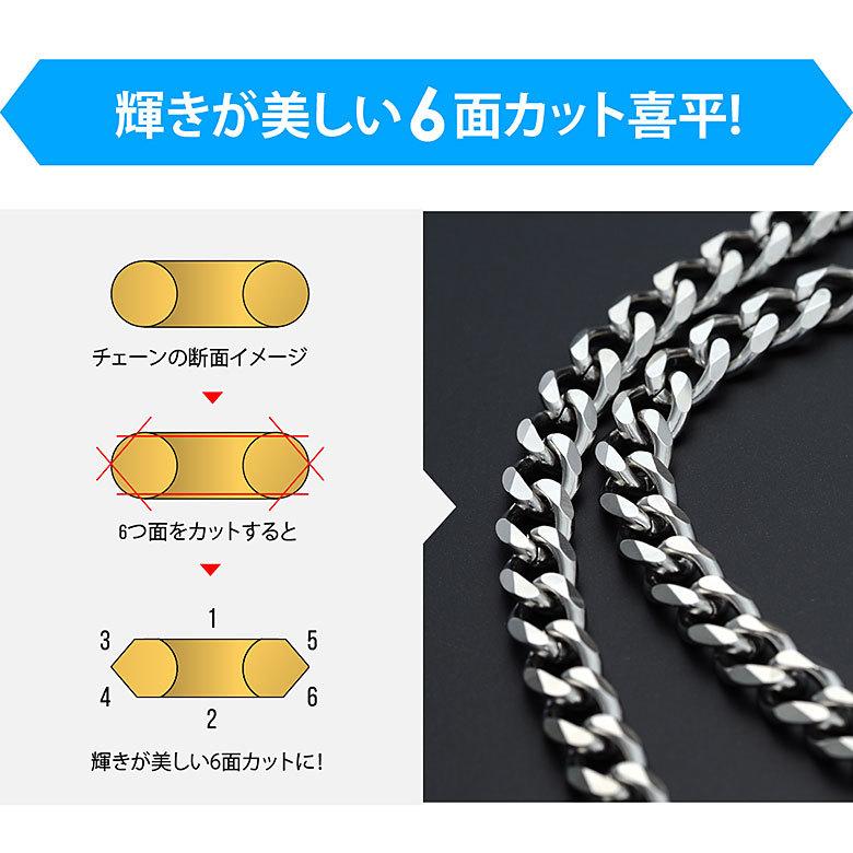 6mm喜平チェーン spe0359 ステンレスアクセサリー ネックレス ステンレス メンズ 喜平 |  | 03