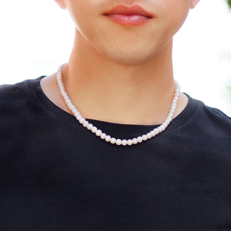 淡水パール ネックレス spe0364 ステンレス 天然 金属アレルギー対応 |  | 07