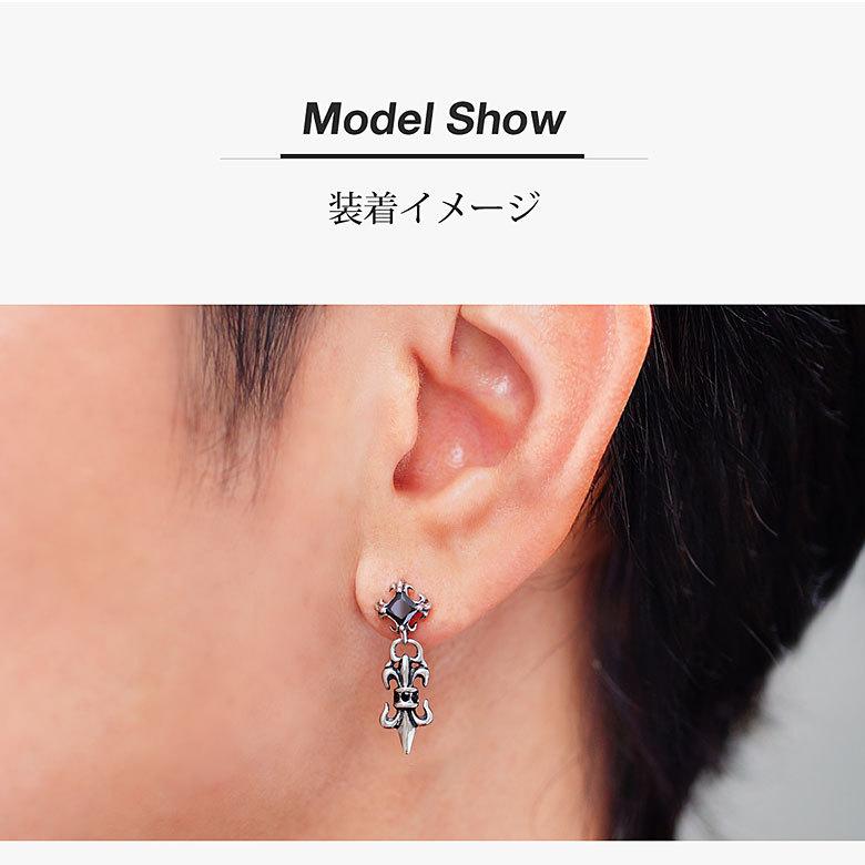 ステンレスピアス spi0085 ステンレスアクセサリー 片耳用ピアス