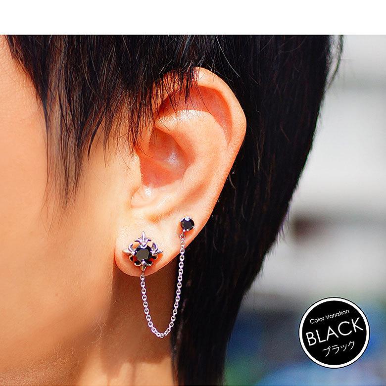 メール便なら送料無料 2つ穴用ステンレス製ダブルピアス Spi00 ステンレスアクセサリー 片耳用ピアス ステンレス メンズ クロス 十字架 片耳用売り Spi00 シルバーアクセサリー2pieces 通販 Yahoo ショッピング