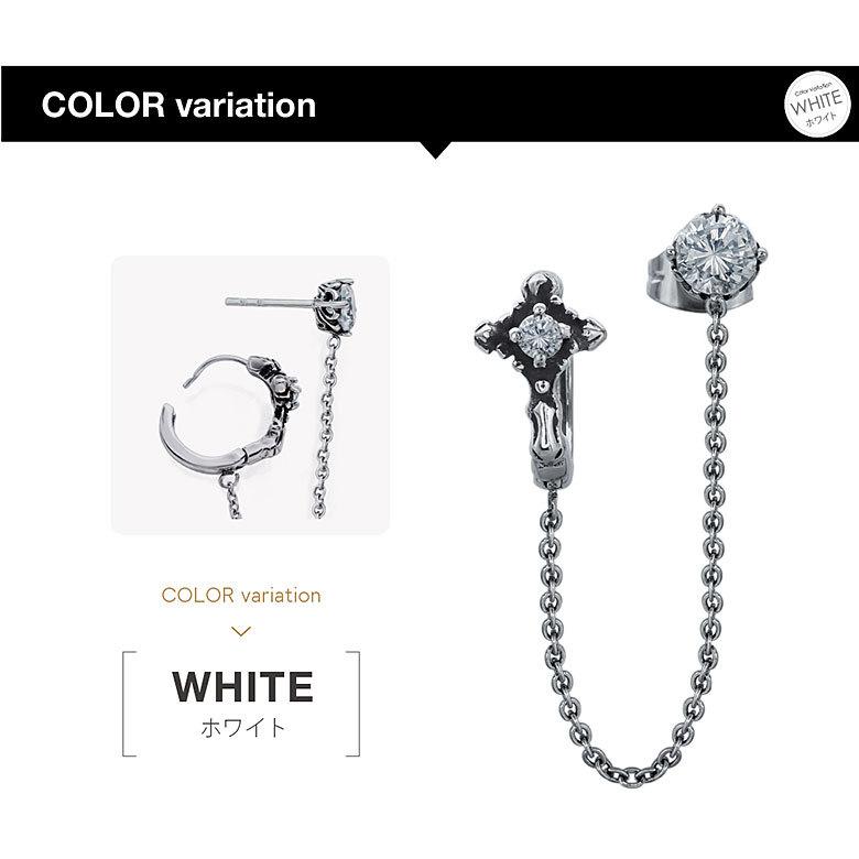 ステンレス製クロスピアス spi0091 ステンレスアクセサリー 片耳用ピアス ステンレス メンズ クロス・十字架 片耳用売り |  | 09