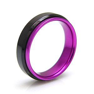 ステンレスリング 指輪 メンズ レディース ピンク ブラック レッド ブルー sr0102 |  | 04