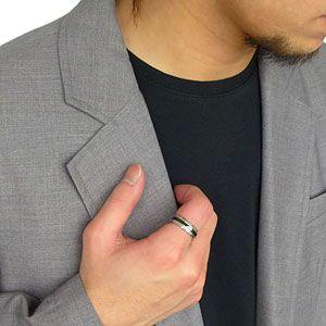 ステンレスアクセサリー リング・指輪 メンズ ブルー・ブラック 青・黒 アラベスク sr0117 |  | 05