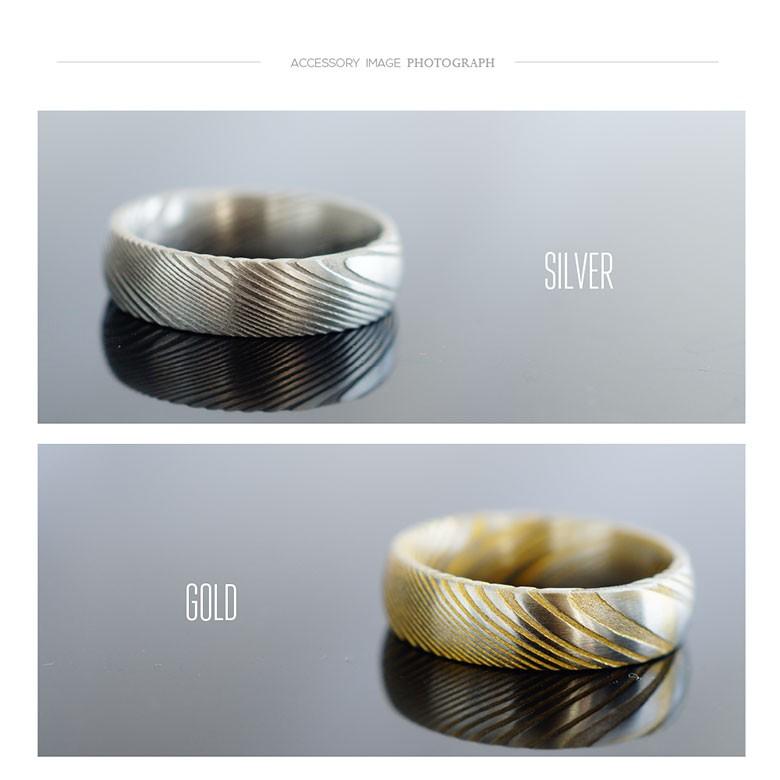 ダマスカス鋼リング sr0154 ステンレスアクセサリー リング ステンレス 男女兼用 木目 |  | 07