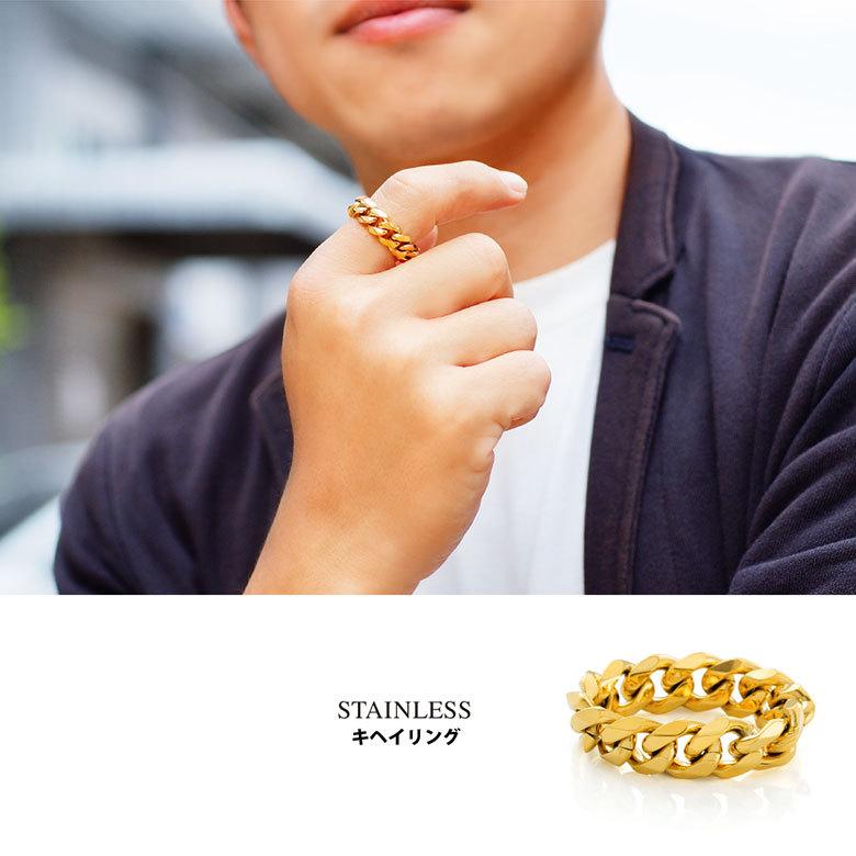 ステンレスリング Sr0162 ステンレスアクセサリー リング ステンレス メンズ 喜平チェーン Sr0162 シルバーアクセサリー2pieces 通販 Yahoo ショッピング