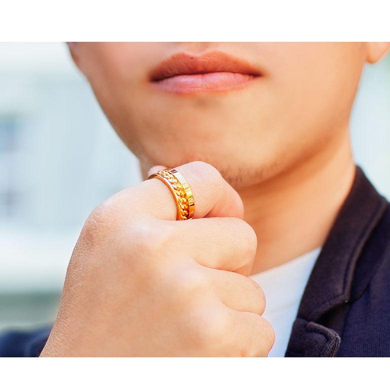 ステンレスリング sr0163 ステンレスアクセサリー リング ステンレス メンズ ローマ数字 |  | 12