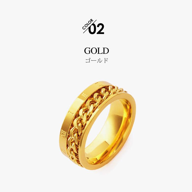 ステンレスリング sr0163 ステンレスアクセサリー リング ステンレス メンズ ローマ数字 |  | 05