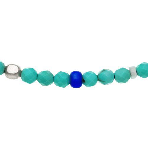 ブレスレット Vocca ハウライトターコイズ シェル メンズ