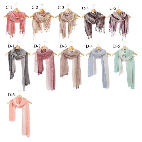 ストール 薄手 春ストール レディース メンズ 軽い手触り za0099 |  | 03