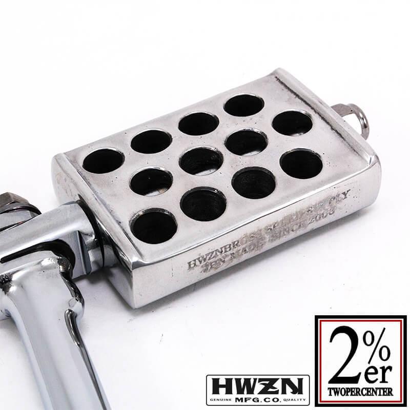 ドリルドキックペダルＨＷＺＮ アルミ ＳＲ400 500 キックペダル