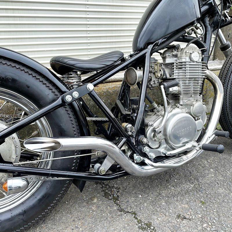 セミアップドラッグパイプマフラー スリップオン SR400/500 セミアップドラッグパイプマフラー スリップオン SR400/500