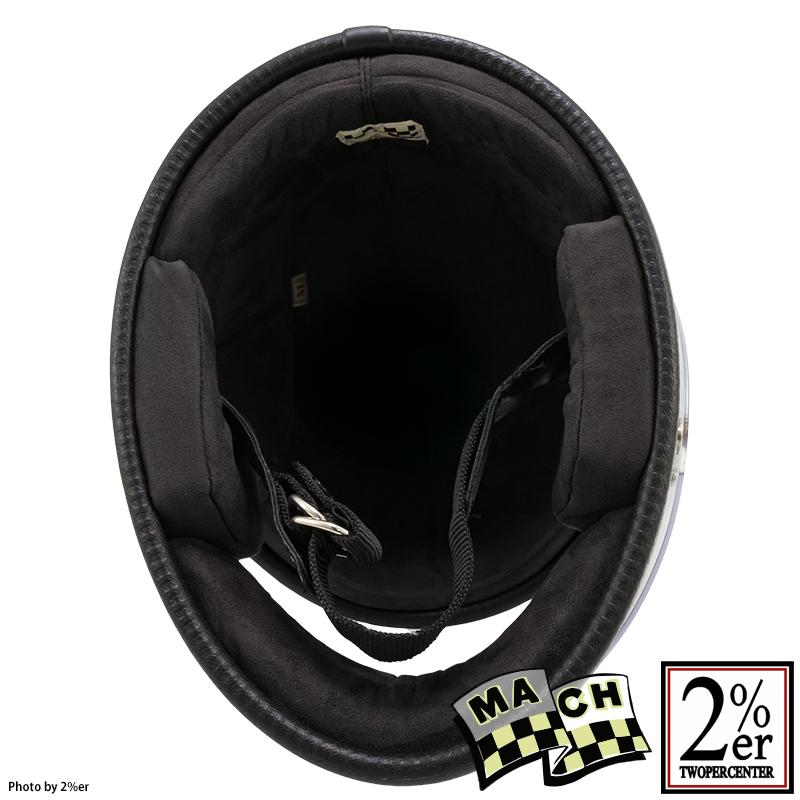 McHAL社 マックヘルメット アポロ ブラック Apollo : 2PERCENTER