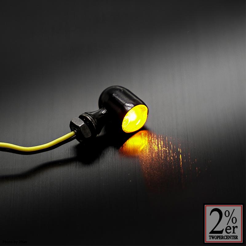 スタービーンズウィンカー　4個セット クロームメッキ 公認スタービーンズウィンカー 4個セット ブラック / 2％er