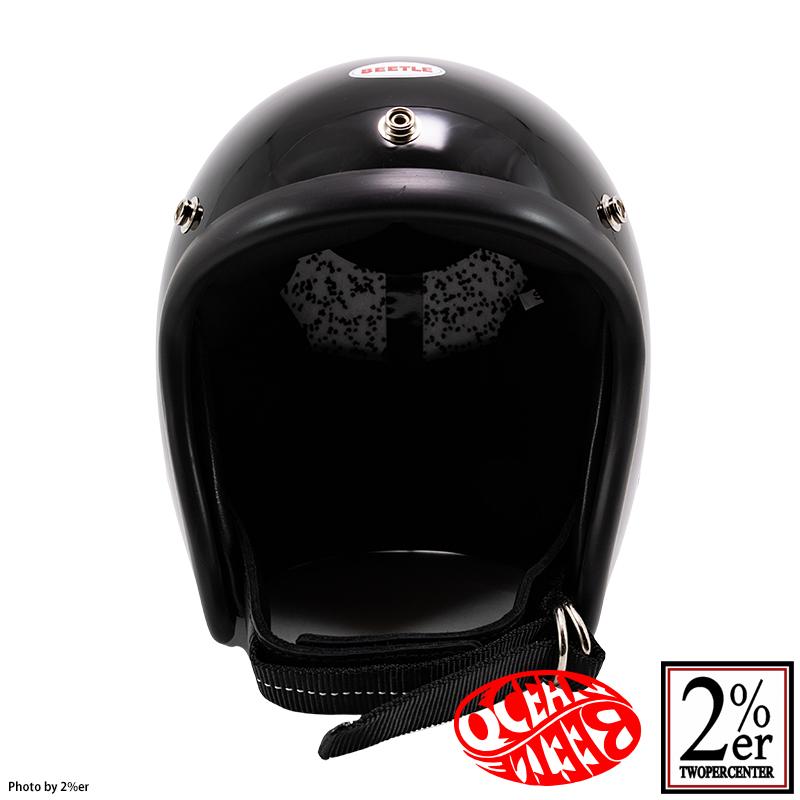 オーシャンビートル 500TX-2 ジェットヘルメット ブラック