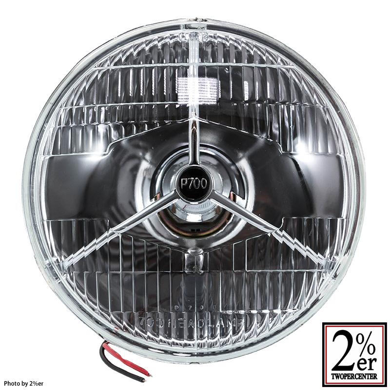 シルバー・スリーポイント・ヘッドライト・ルーカス