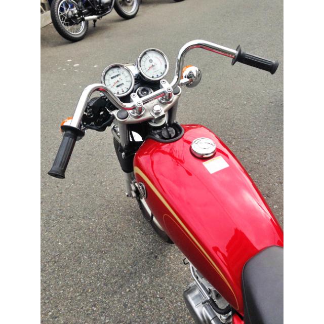 CANDYバーハンドル 7/8インチ（22.2mm）φ クローム : 2PERCENTER