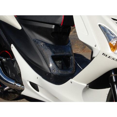 アドレスV125S／ダクトパネル(カーボン・未塗装品) : 2りん4りん