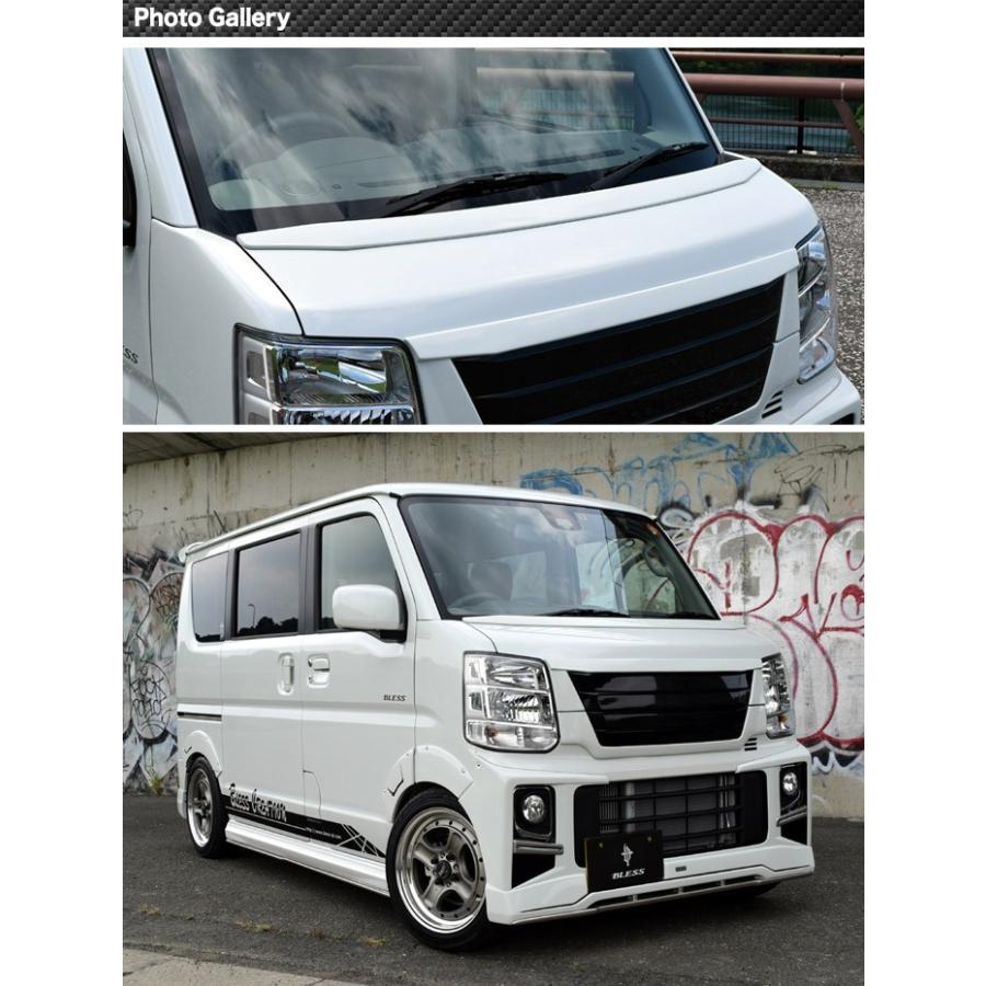 エブリー ワゴン（DA17W）】ボンネットスポイラー（未塗装ゲルコート品
