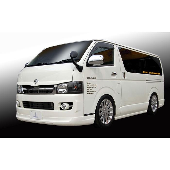 ハイエースナロー　1型2型エアロ フロントリップスポイラー ESSEX □エセックス フロントリップスポイラーVer.1