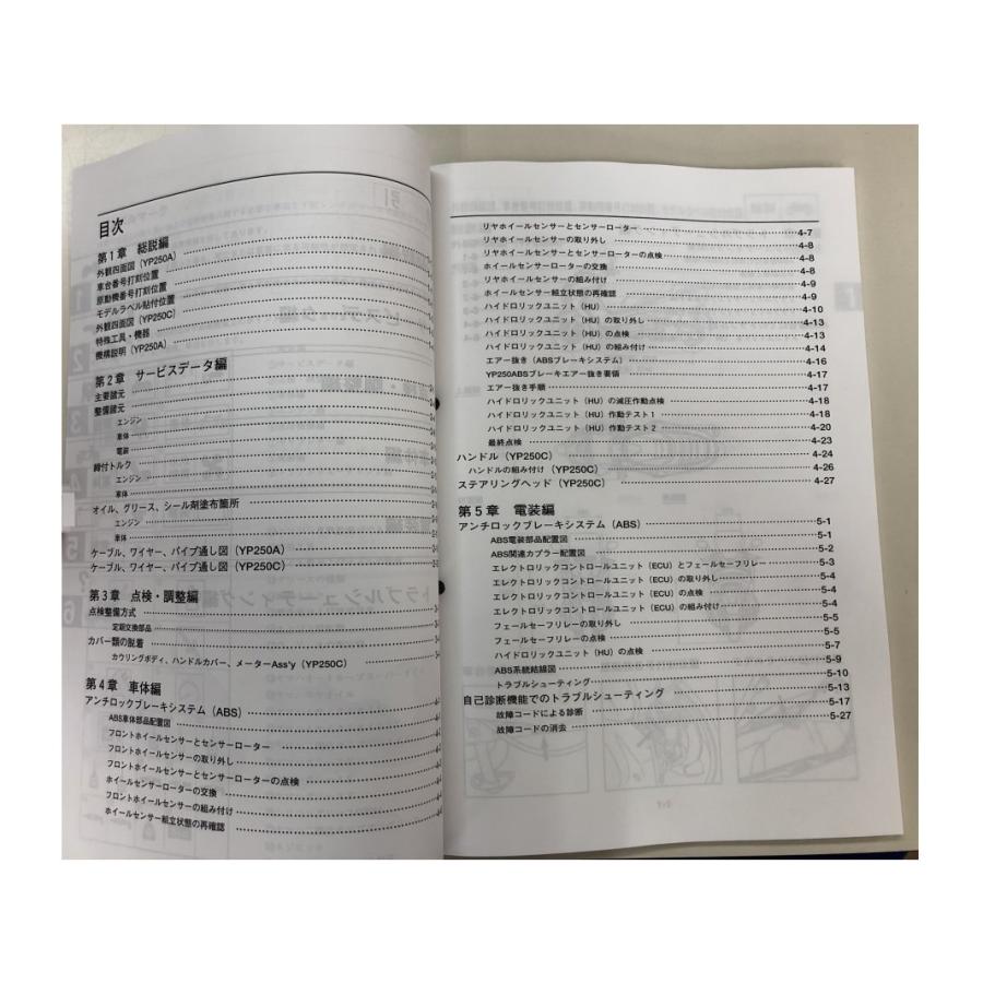 マジェスティ マジェスティー250/YP250/YP250C/YP250A（5SJ） ヤマハ