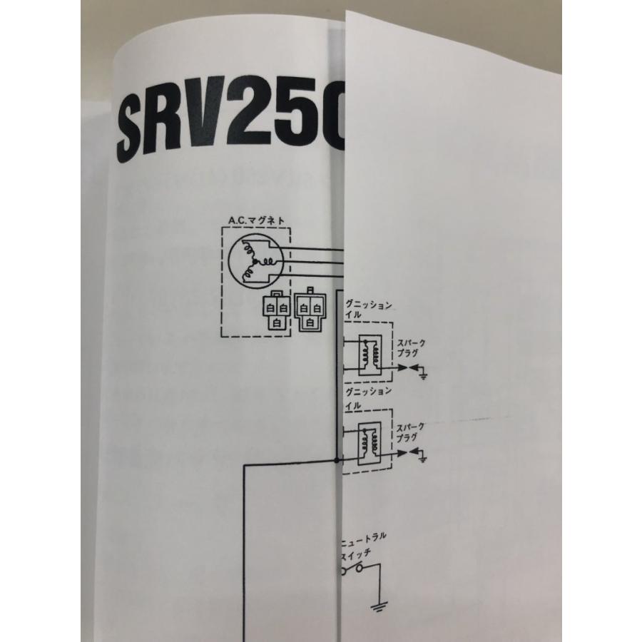 ヤマハ発動機 SRV250/SRV250S/ルネッサ（4DN/4DN1/4DN2/4DN3/4DN4/4DN5