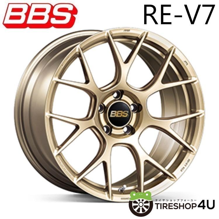 ４本　BBS RE-V RE066 RE067 18インチ　PCD100 BBS BBS RE-V7 RE-V7006 18x8.0J 5/112 +45 GL ゴールド 新品ホイール1