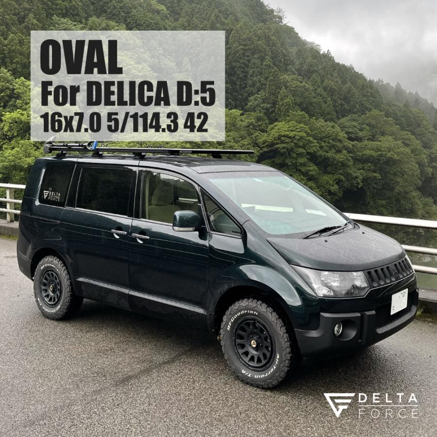 DELTA FORCE OVAL デルタフォース オーバル 16x7.0J 5/114.3 +42
