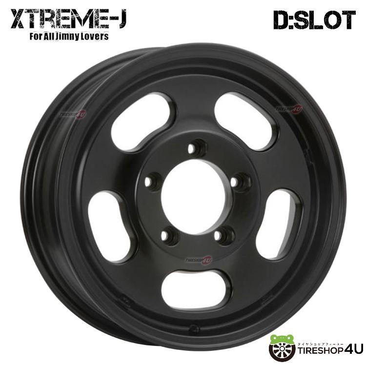 タイヤホイール4本セット XTREME-J D:SLOT 16x5.5J 5/139.7 +22 SB COMFORSER CF3000J 185/85R16 98/95Q 6PR LT ジムニー JB64｜2tireshop4u｜04