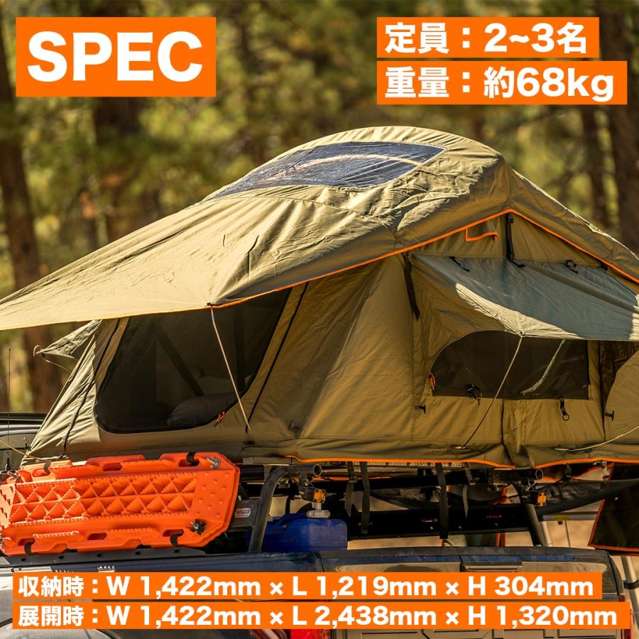 正規品 バガボンド ルーフトップテント ブラック アネックス