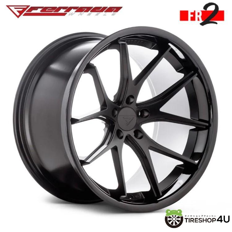 FERRADA FR2 19x8.5J 5/112 +42 MBKBL マットブラック/グロス