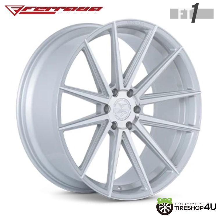 タイヤホイール4本セット Ferrada FT1 22x9.5J 6/139.7 +30 CB:78.1 Machine Silver 指定輸入タイヤ 285/45R22 シボレー アバランチ タホ サバーバン｜2tireshop4u｜03