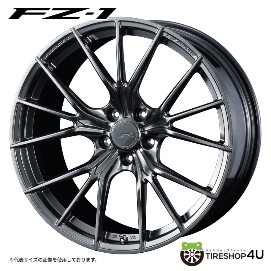 F ZERO FZ-1 20x9.5J 5/120 +28 ダイヤモンドブラック
