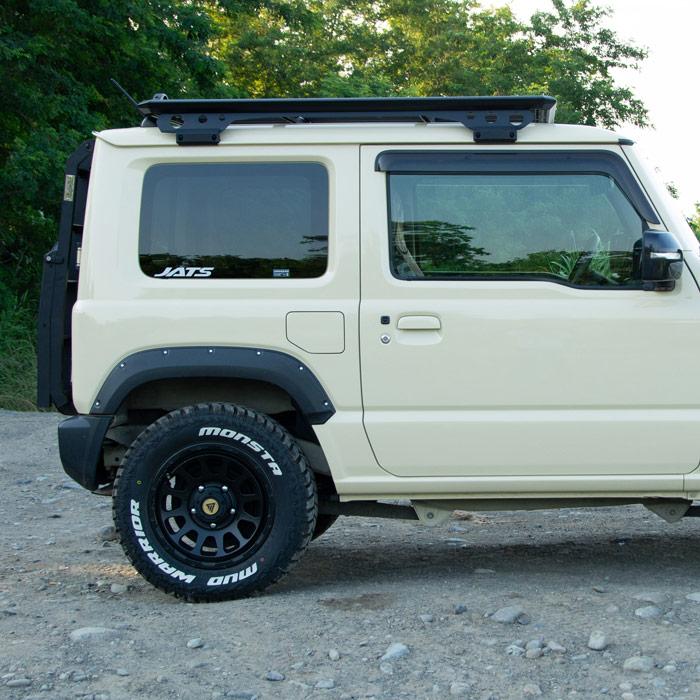 伸縮タイプ ジムニー JB64W ジムニーシエラ JB74W リアラダー 背面