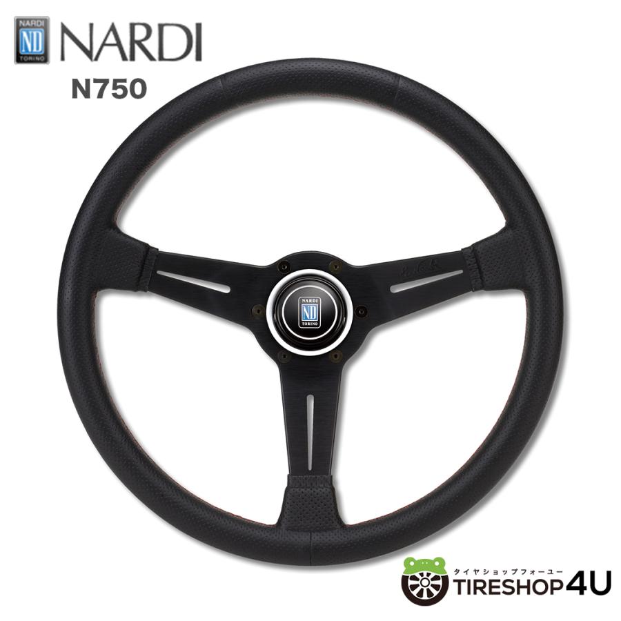 ナルディ クラシック ステアリングハンドル 当時物 刻印あり 黒 レザー